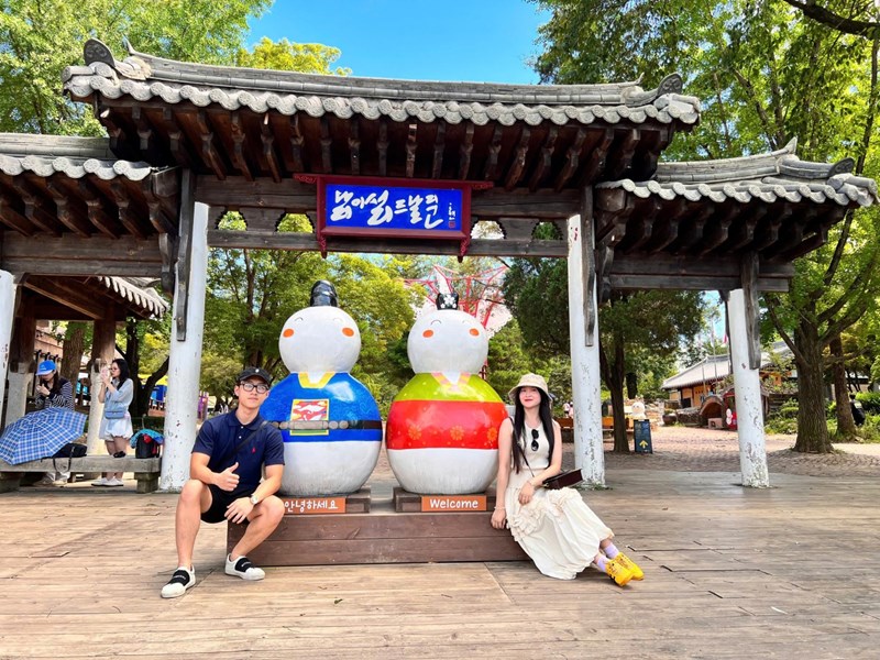 Tour Hàn Quốc Mùa Hoa Anh Đào: Seoul - Đảo Nami - Lotte World - Hanok Bukchon - Yeouido Park 6N5Đ